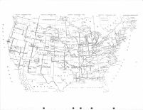 United States Map, Clay County 1968